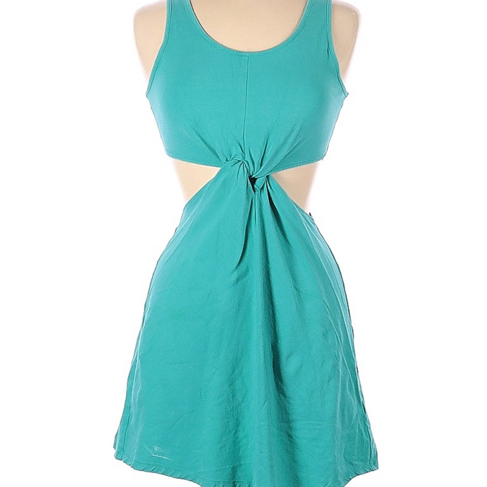 Wyldhart Turquoise Cutout Dress (medium)
